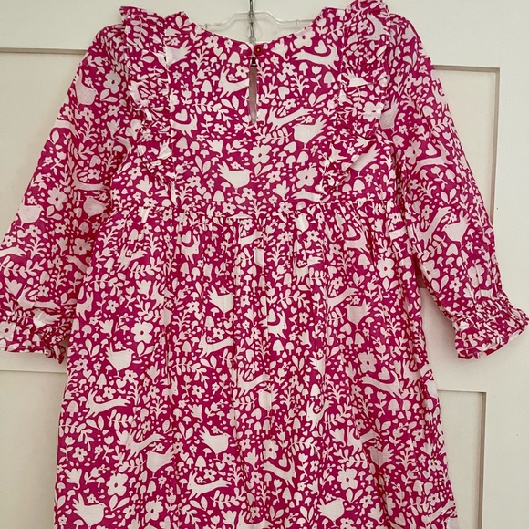 Mini Boden Pink Spring Dress, size 5-6Y - Picture 6 of 7